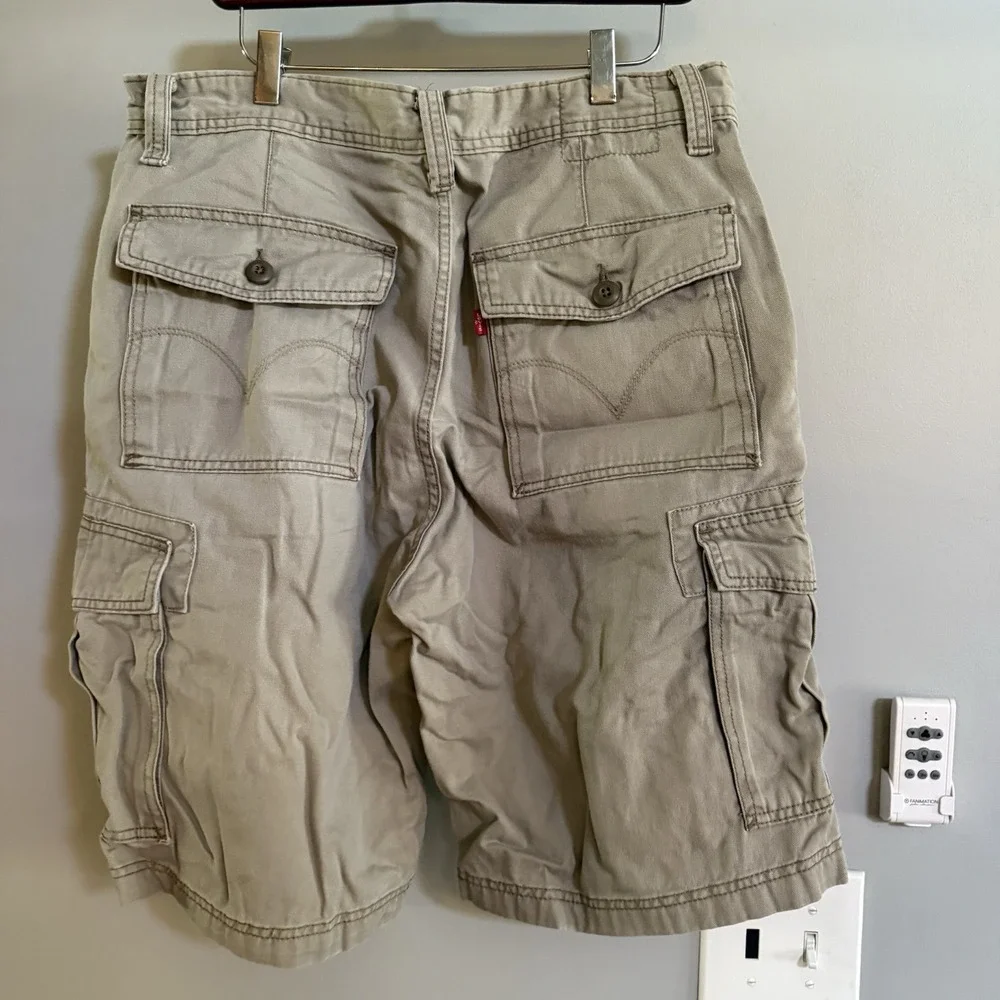 Levis Workwear‎ Cargo Shorts Vintage Cotton  Canvas Men's 34